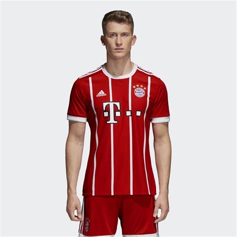 adidas men's bayern munich 2018 stadium home replica jersey|bayern munich jersey men.